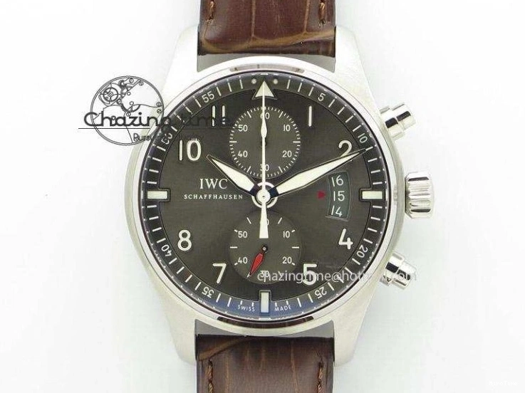 MIROTIME 0303 Affordable Ingeniuer St.Laurens SS Brown Dial MK 1:1 Best Edition On Black Leather Strap A 7365